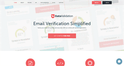 Desktop Screenshot of datavalidation.com