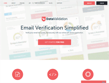 Tablet Screenshot of datavalidation.com